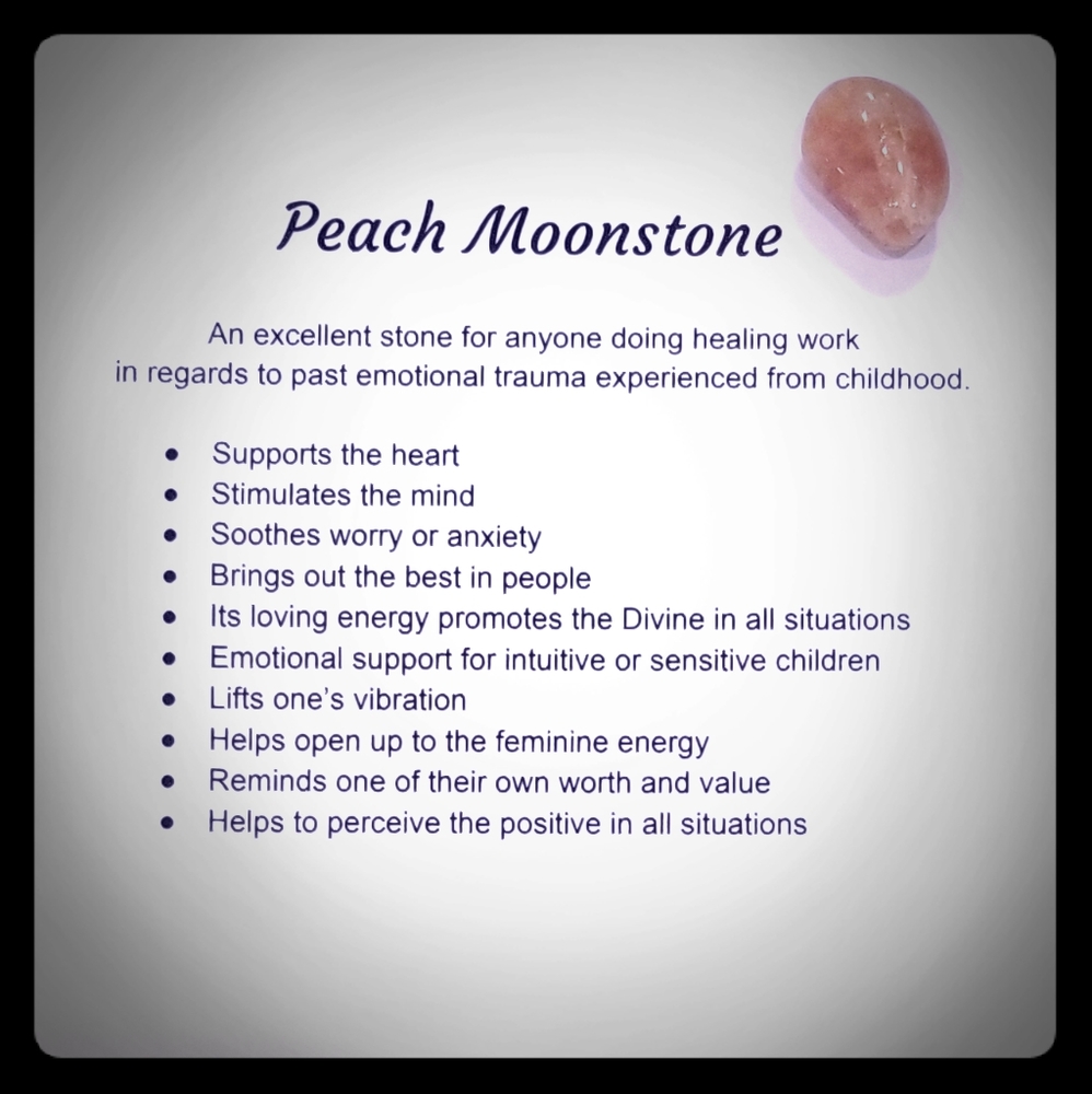 Healing Stone, PEACH MOONSTONE